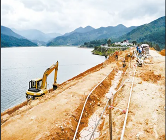 黃陂區(qū)灄水河東風河段綜合治理工程二標